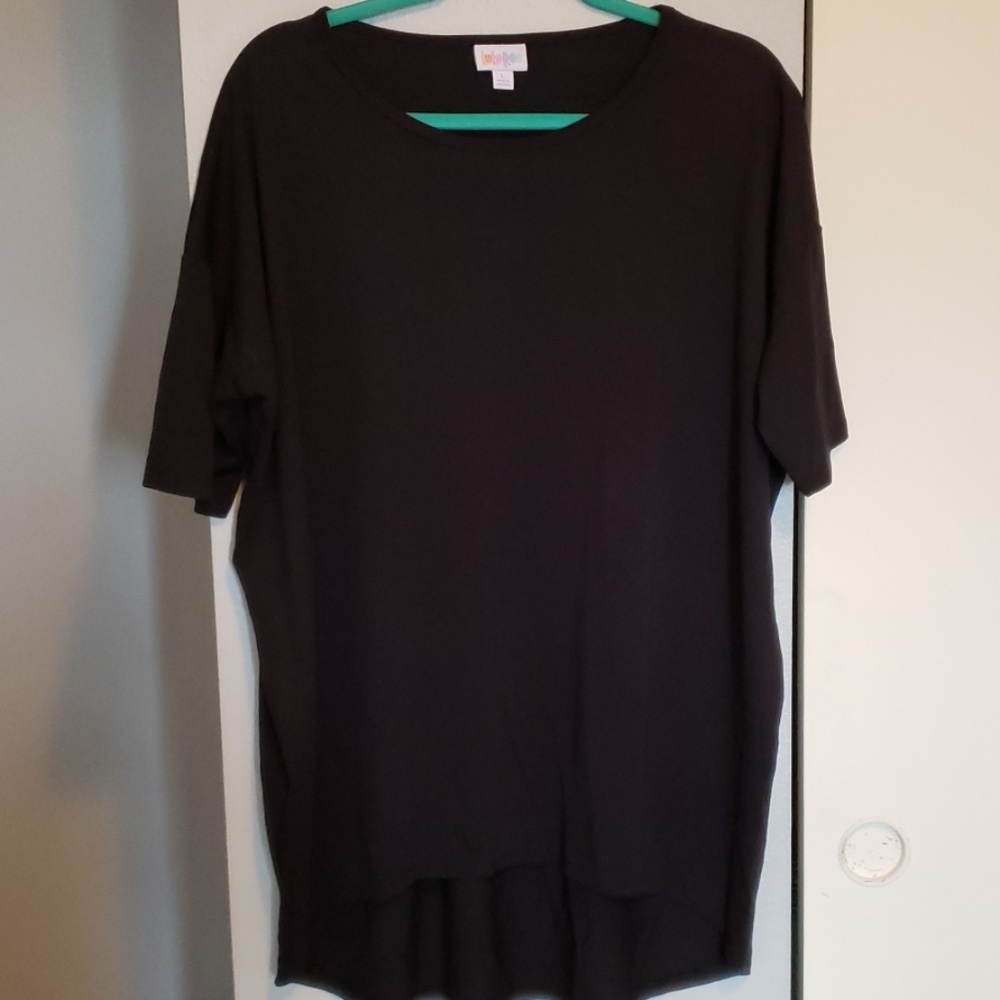 LulaRoe Solid black Irma